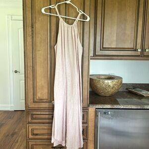 Fresh Laundry | Dresses | Fresh Laundry Flamingo Linen Dress Frayed Edges  On The Straps Size M Nwt | Poshmark